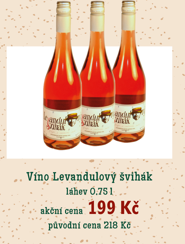 Víno Levandulový švihák